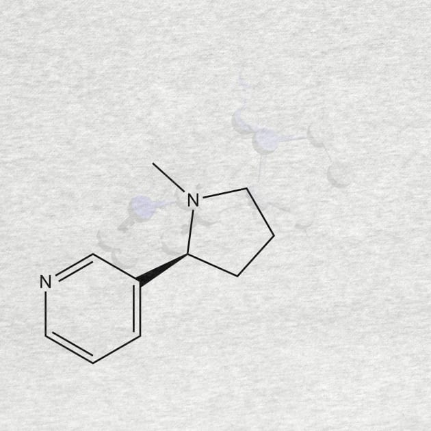 Nicotine Molecule by ChemECool